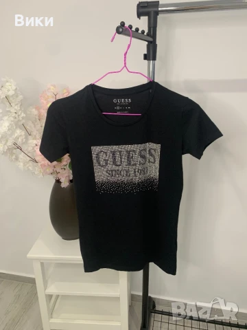 Тениска на Guess в размер S, снимка 7 - Тениски - 50829464