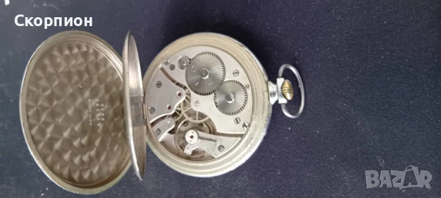 Швейцарски джобен часовник 1926г. - SYMA - РЯДЪК - ПРОМОЦИЯ, снимка 10 - Джобни - 48636631