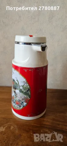 ретро термос с паун 1л , снимка 4 - Други ценни предмети - 50107218