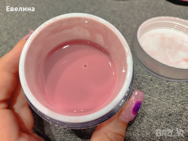 Различни цветове гел за изграждане, акригел, гел като пластелин, снимка 4 - Продукти за маникюр - 51397635