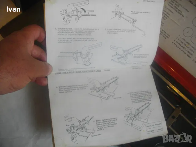 АВСТРАЛИЙСКИ КОМПЛЕКТ ЗА ПЛАЗМЕНО РЯЗАНЕ КИСЛОРОДНО ГАЗОВО TANIGOT Made in Australia Оригинален, снимка 18 - Други инструменти - 49668059