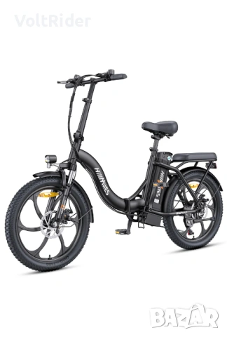 Сгъваемо електрическо колело HillMiles MilePort 1 500W 36V 13Ah, снимка 3 - Велосипеди - 54248516