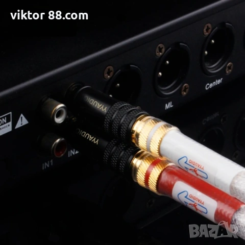 RCA Interconnect Аudio Cable - №40, снимка 6 - Други - 53913196