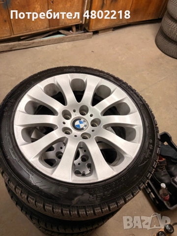 Джанти с гуми бмв 17  5х120, снимка 2 - Гуми и джанти - 54345684