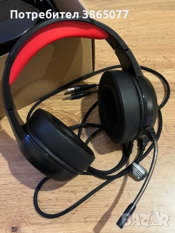 🎧 Игрални слушалки Genesis Neon 200 с микрофон – в идеално състояние!