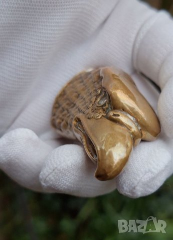 Винтидж Бронзова Кутийка Орел (1930-1950г) -USA, снимка 7 - Статуетки - 39896063