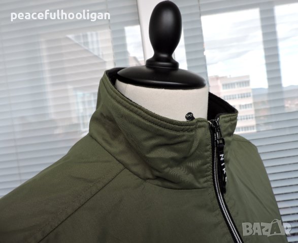 Nike Vintage - оргинално мъжко тъмно зелено зимно яке размер XXL , снимка 6 - Якета - 44351074