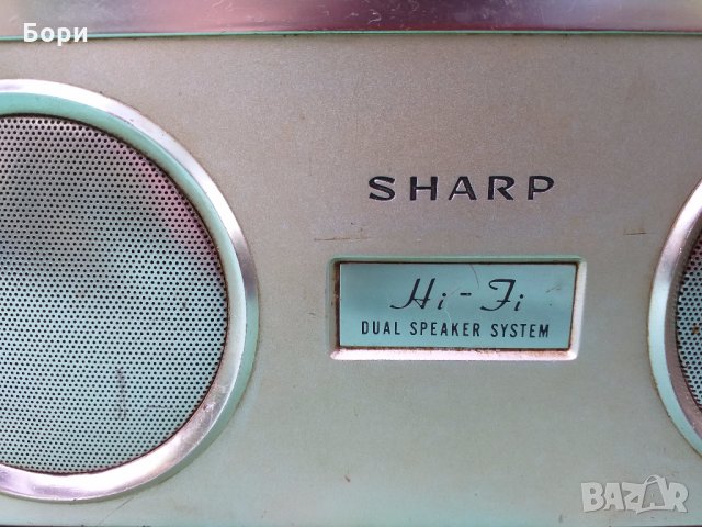 SHARP BY 488 HI FI  Радио, снимка 5 - Радиокасетофони, транзистори - 29514539