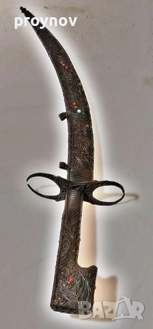 Алжирски ханджар, снимка 3 - Антикварни и старинни предмети - 54306296