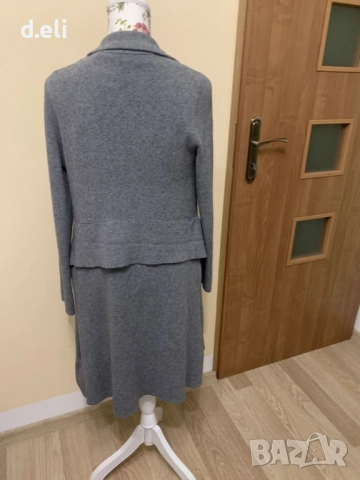 Max Mara Original Size M 🇮🇹 Вълна Луксозно късо палто и дълга жилетка, снимка 8 - Палта, манта - 52428959