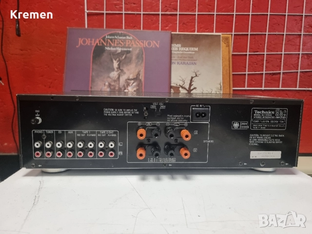 Усилвател TECHNICS SU-VZ320, снимка 4 - Ресийвъри, усилватели, смесителни пултове - 52348424