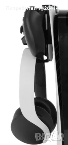 Зарядна станция и поставка за слушалки playstation 5, снимка 2 - Игри за PlayStation - 50086316