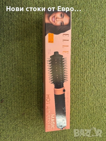 Електрическа четка за коса, която излъчва горещ въздух С 3 различни настройки, включително настройка