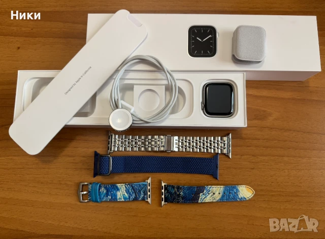 2 бр. Apple Watch series 5 - LTE + GPS - 44mm. WR 50m.