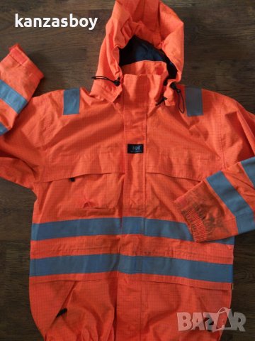 helly hansen workwear - работно яке Л УГОЛЕМЕНО НЕПРОМОКАЕМО, снимка 3 - Якета - 42299837