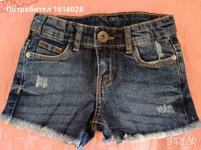 Нови детски къси дънкови панталони., снимка 1