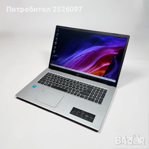 Acer Aspire 3 / 17,3” FHD IPS/N6000 4x3,30GHz/8GB RAM/256GB NVMe, снимка 3 - Лаптопи за работа - 51918992