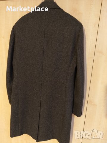 Мъжко палто H&M вълна размер L, снимка 2 - Палта - 44414045