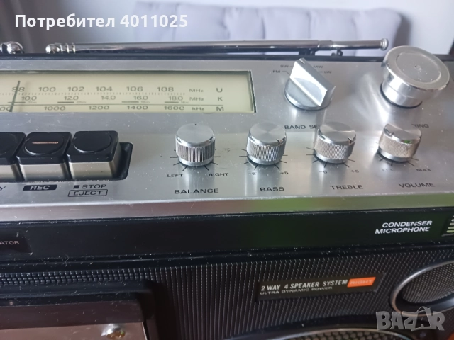 Радиокасетофон hitachi trk 8080e, снимка 5 - Радиокасетофони, транзистори - 51810066