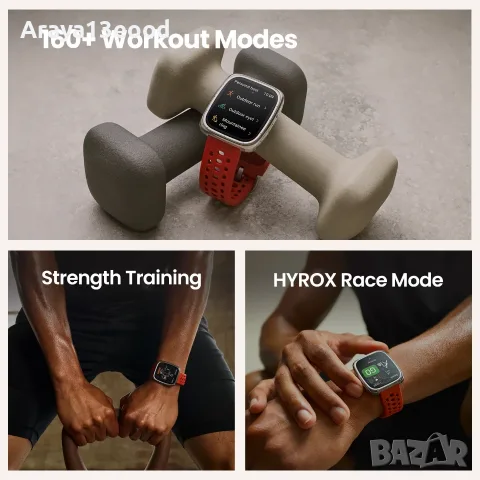 Смарт часовник Amazfit Active 2 Square NFC 43 мм – черен, снимка 7 - Смарт часовници - 55948608