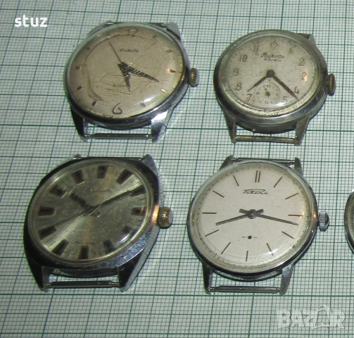 Часовници Ракета за възстановяване, или за части, лот 8 бр, снимка 2 - Антикварни и старинни предмети - 53346132