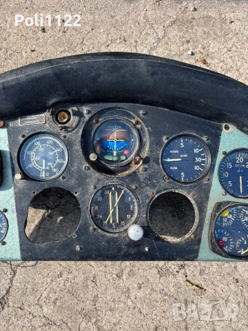 Табло от самолет, снимка 3 - Антикварни и старинни предмети - 50496946