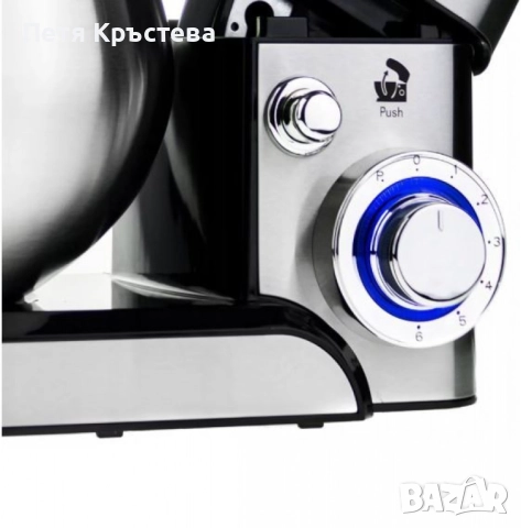 Планетарен миксер Voltz V51115F – мощност 1600W и 5L купа от инокс за перфектно тесто и кремове, снимка 3 - Кухненски роботи - 52347716