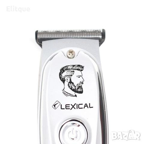 Професионална машинка с LSD дисплей Lexical LHC-5633, 600mAh, 6500RPM, Златист/Сребрист, снимка 6 - Машинки за подстригване - 52870812
