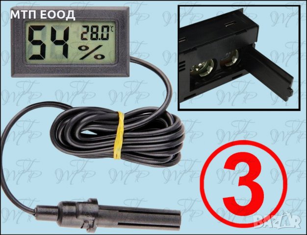 Термометър, влагомер, температура, влажност, снимка 3 - Друга електроника - 31146629