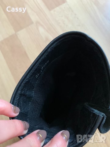 Боти от естествена кожа 37ми размер, снимка 4 - Дамски боти - 34439817