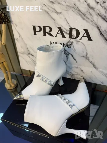 Prada ✨Дамски Боти , снимка 7 - Дамски боти - 56416231