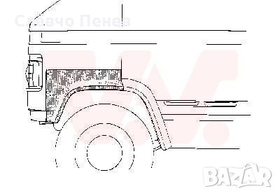 Ретро ламарини прагове , вежди и други за MERCEDES-BENZ T2/L, снимка 7 - Части - 31841791