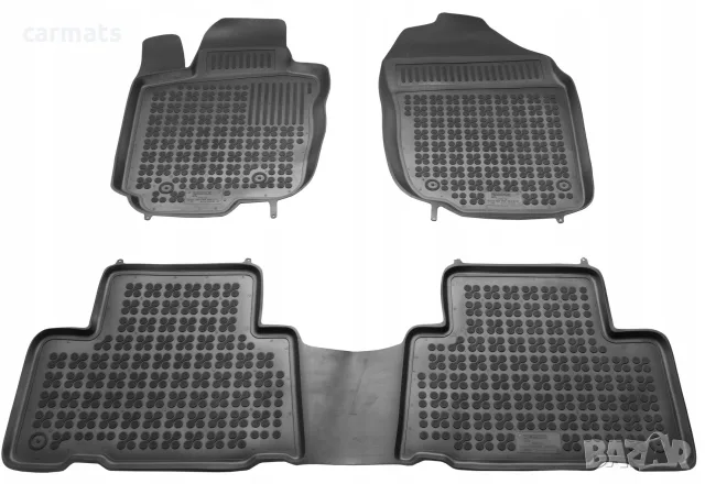 Гумени стелки Rezaw-Plast за Toyota Rav 4 (2006-2012) - тип леген - for American version