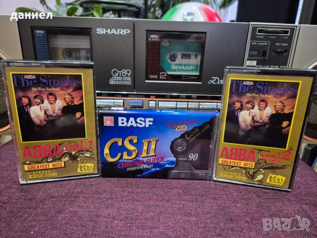 Японски радиокасетофон Sharp QT-89HG с много добър външен вид и отличен технически, снимка 9 - Радиокасетофони, транзистори - 53942833