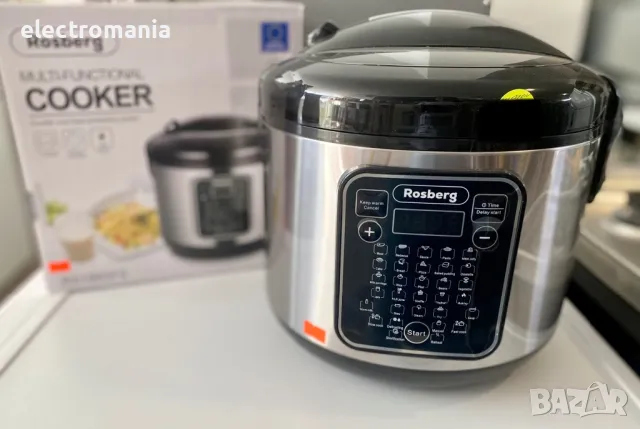 мултикукър ,Rosberg’ R51985F5 5л,31 програми, снимка 3 - Мултикукъри - 47829377