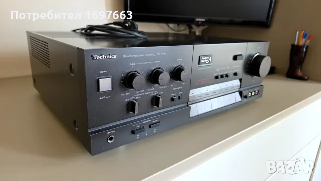 Топ модел стерео усилвател Technics SU-V10X (Computer Drive New Class A) – 150W, снимка 3 - Ресийвъри, усилватели, смесителни пултове - 55924956