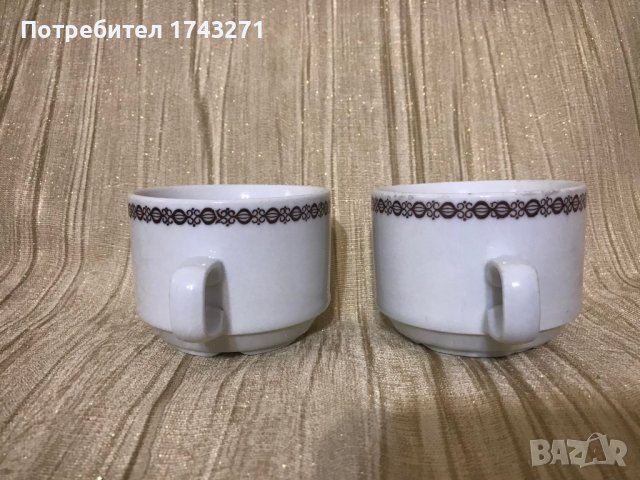 Порцеланови чаши произведени в ГДР, снимка 3 - Чаши - 37306079