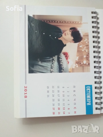 Уникален календар на BTS за фенове и колекционери 12 снимки, снимка 3 - Колекции - 54223594