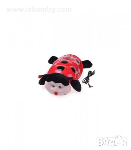 ПЛЮШЕНА КАЛИНКА, ДЕТСКА НОЩНА ЛАМПА, ПРОЕКТИРАЩА СЪЗВЕЗДИЯ - код 0381, снимка 8 - Детски нощни лампи - 34085715