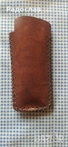 стар кожен калъф за очила , снимка 2 - Други - 44740048