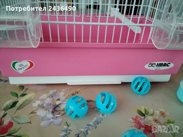 Клетка за папагали, снимка 2 - За птици - 56200787