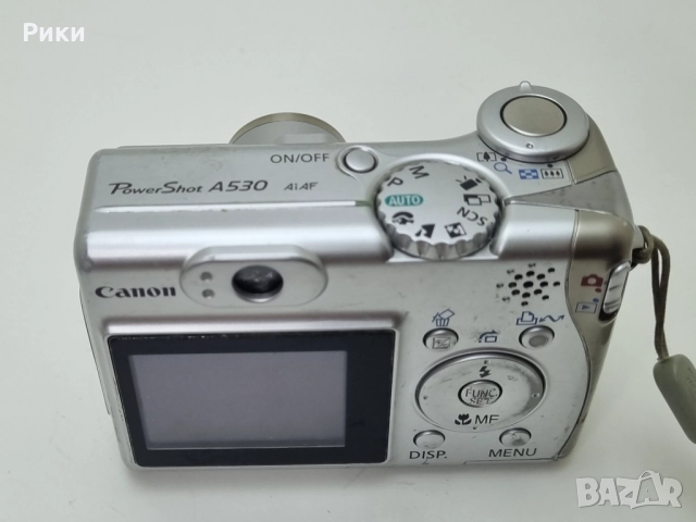 Canon PowerShot A530 5.0MP CCD Compact Digital Camera Y2K Digicam, снимка 8 - Фотоапарати - 52742198