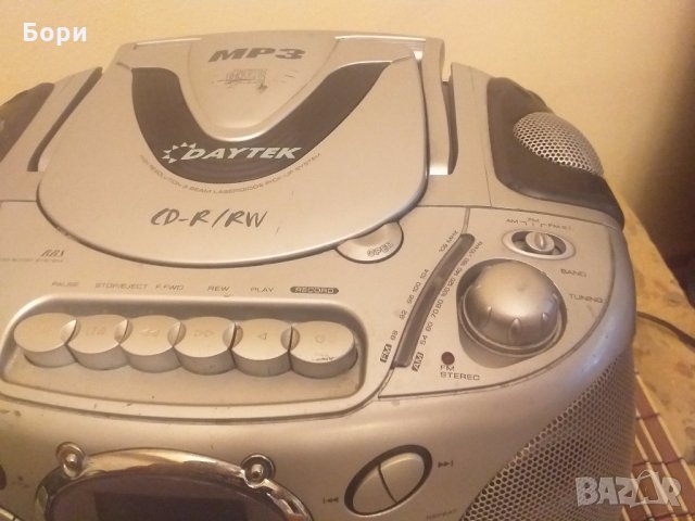 DAEWOO МР-3 CD/Радио/касетофон, снимка 4 - Радиокасетофони, транзистори - 29445427