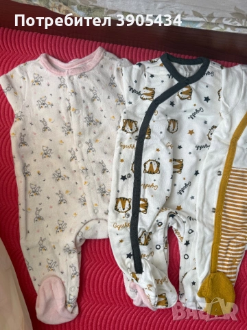 3-6 мес. Ромпър с дълго ръкавче 9бр./28€