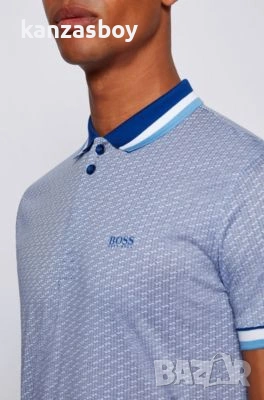 hugo boss polo shirt - страхотна мъжка тениска Л , снимка 2 - Тениски - 54221406