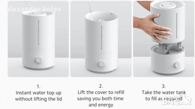 Овлажнител Хіаоmі Нumіdіfіеr 2 Lіtе 4 литра, снимка 4 - Овлажнители и пречистватели за въздух - 53287815