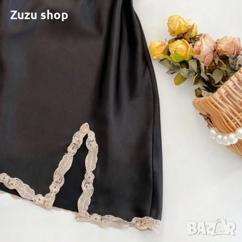 Комплект нощница от 5 части, налична в различни цветове, снимка 3 - Нощници - 53056568