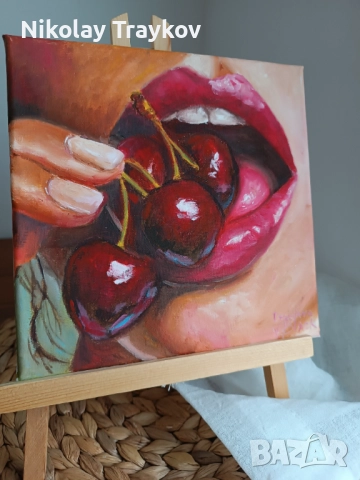 Ръчно нарисувана картина, снимка 2 - Картини - 52956383