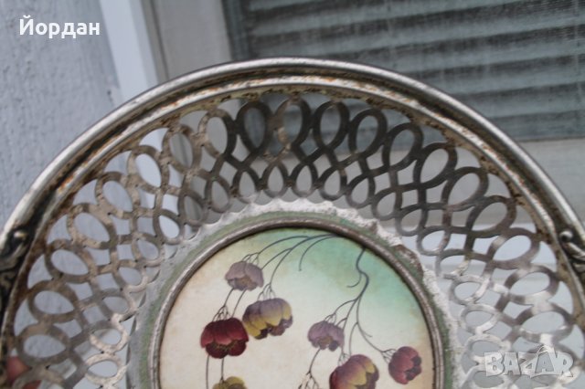 Порцеланова фруктиера 1920 година, снимка 3 - Колекции - 39303890