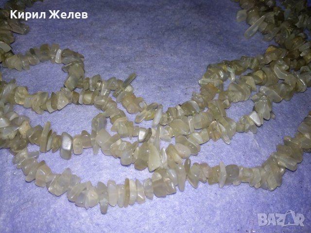 РАЗКОШНА ПОСРЕБРЕНА ЕТНОГРАФСКИ СТИЛ СКЪПОЦЕННА ОГЪРЛИЦА НАТУРАЛЕН МЛЕЧЕН КВАРЦ КРИСТАЛ 34659, снимка 5 - Колиета, медальони, синджири - 39201303